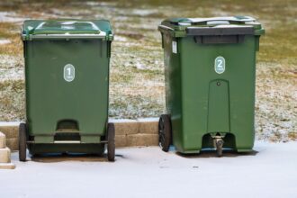 Gemakkelijk en snel een groen container huren voor tuinafval