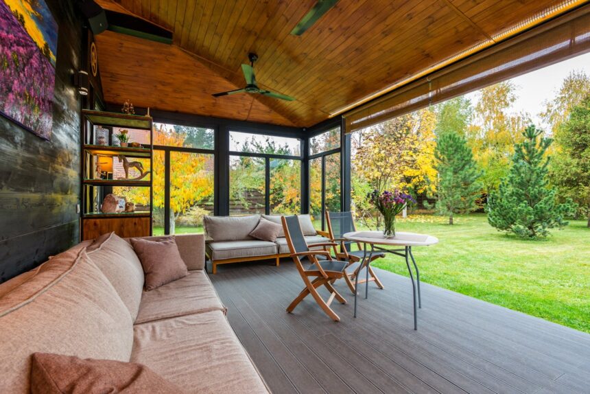 Duurzaam wonen: de voordelen van een landelijke veranda aan huis
